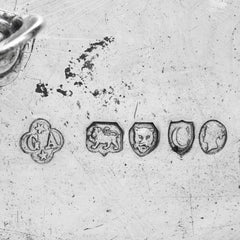 Victorian Silver Centrepiece with Classical Figures by George Angell, 1878