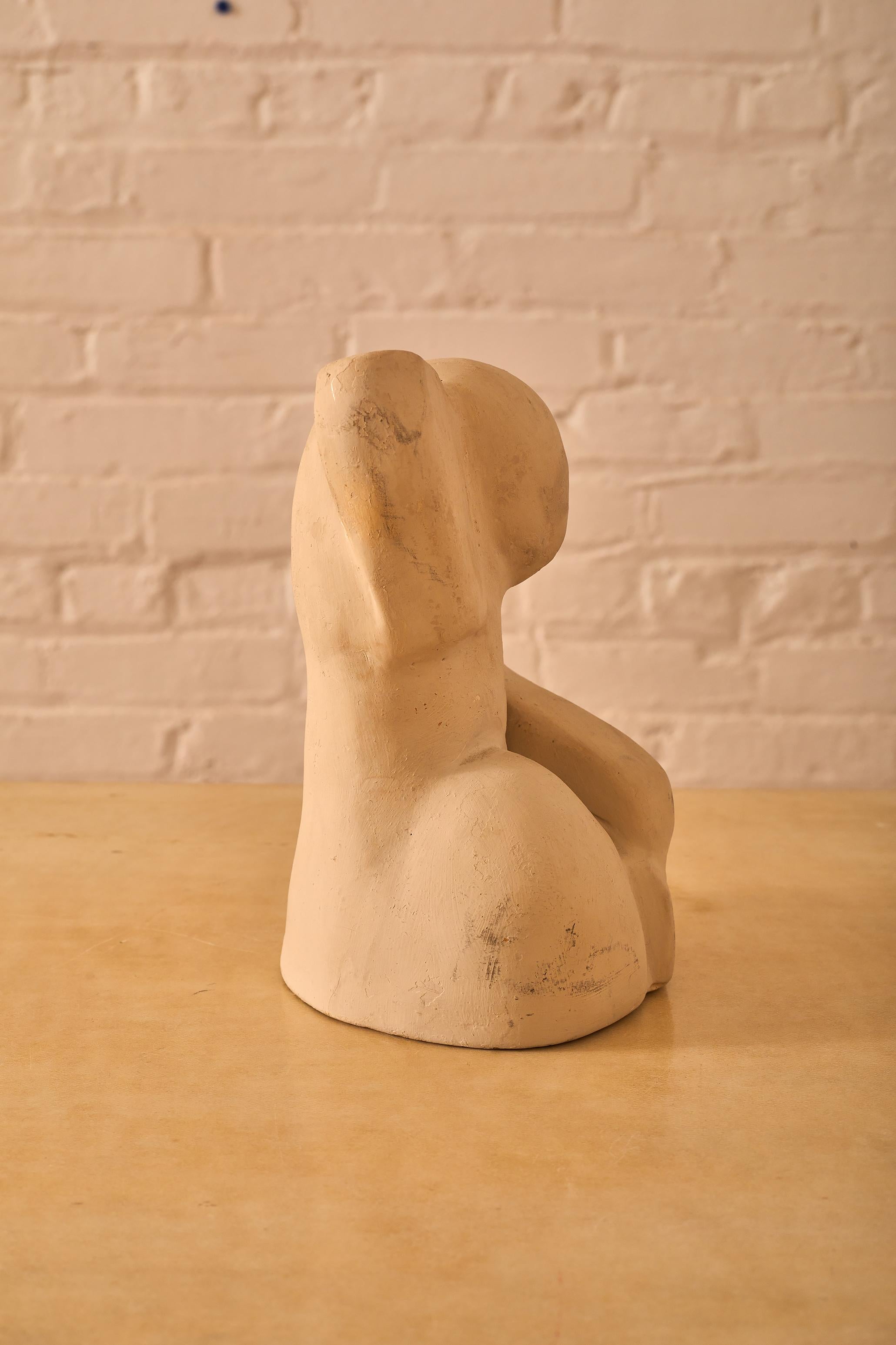 Organic Modern Figurative Abstract Sculpture For Sale