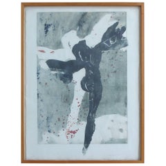 Figurative Abstract Work of Art by Mary Frank, 1976