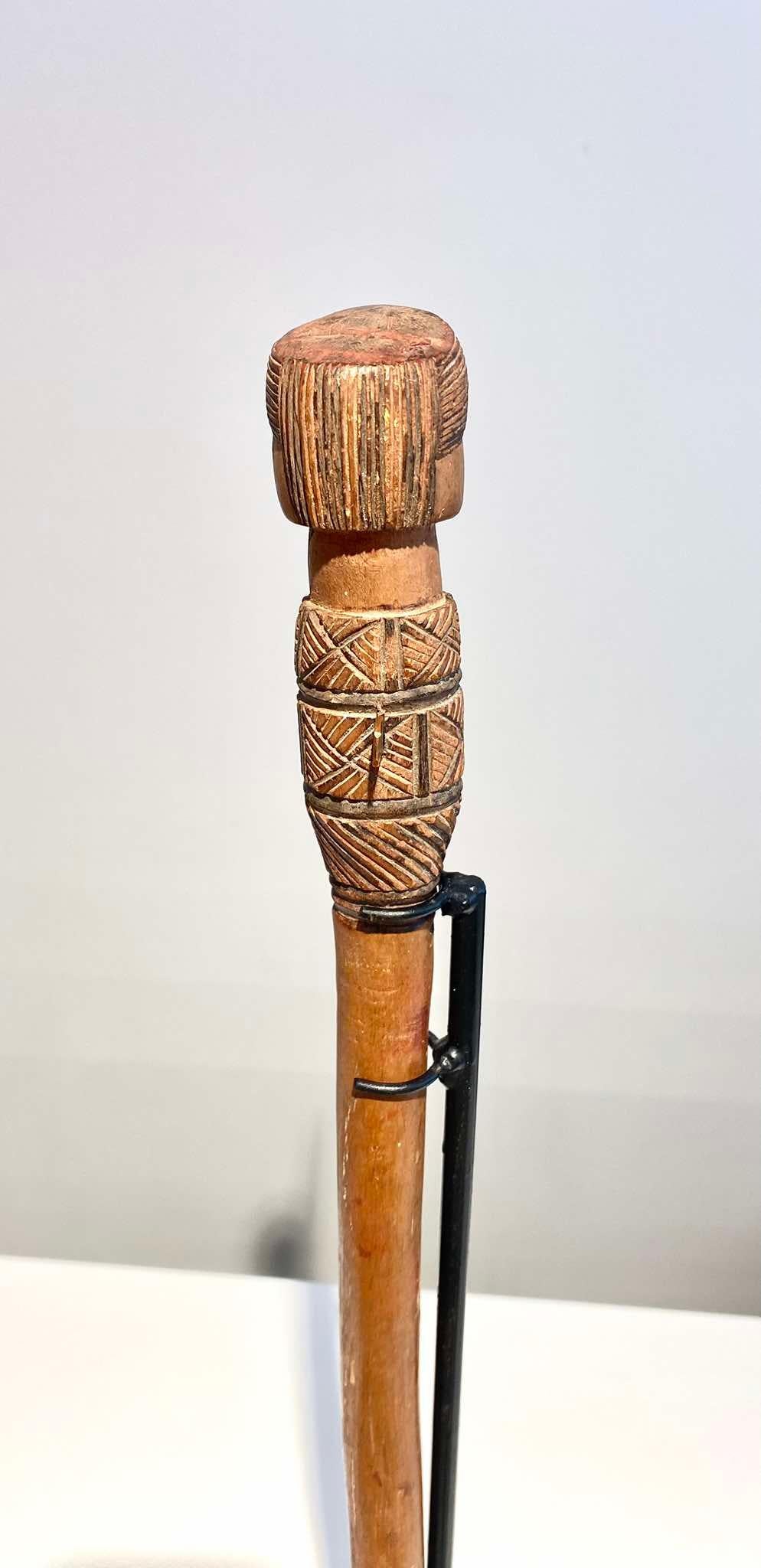 Ascia figurativa della tribù Tshokwe / Chokwe / Lwena DR Congo Inizio 20° Angola in vendita 7