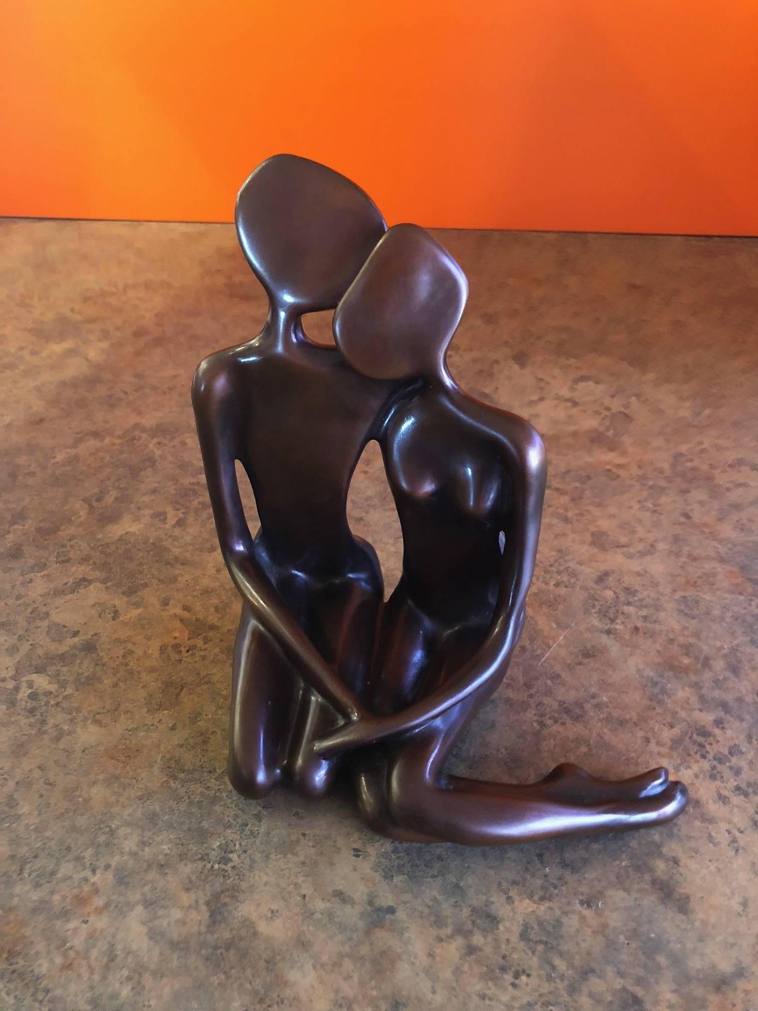 American Figurative Bronze Sculpture 