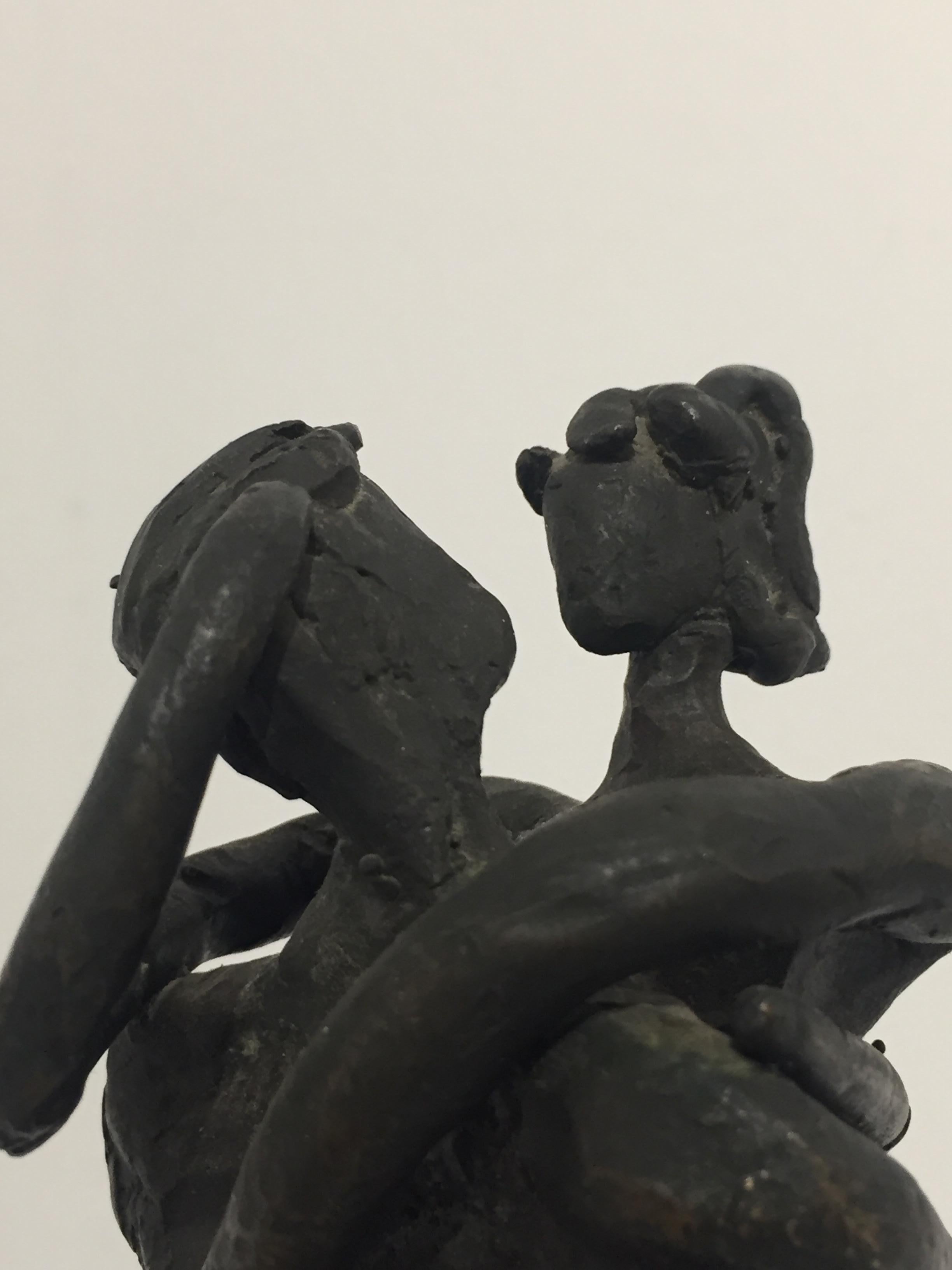 Escultura figurativa de bronce  Desconocido en venta