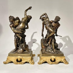 Figurative Bronze Sculptures After Louis-Simon Boizot
