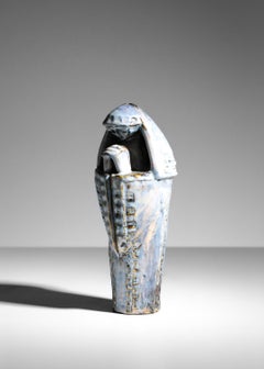 figurative ceramic of the Virgin unidentified artist