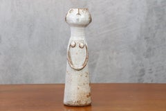 Figurative Ceramic Vase by Dominique Pouchain, French Pottery, era Champy
