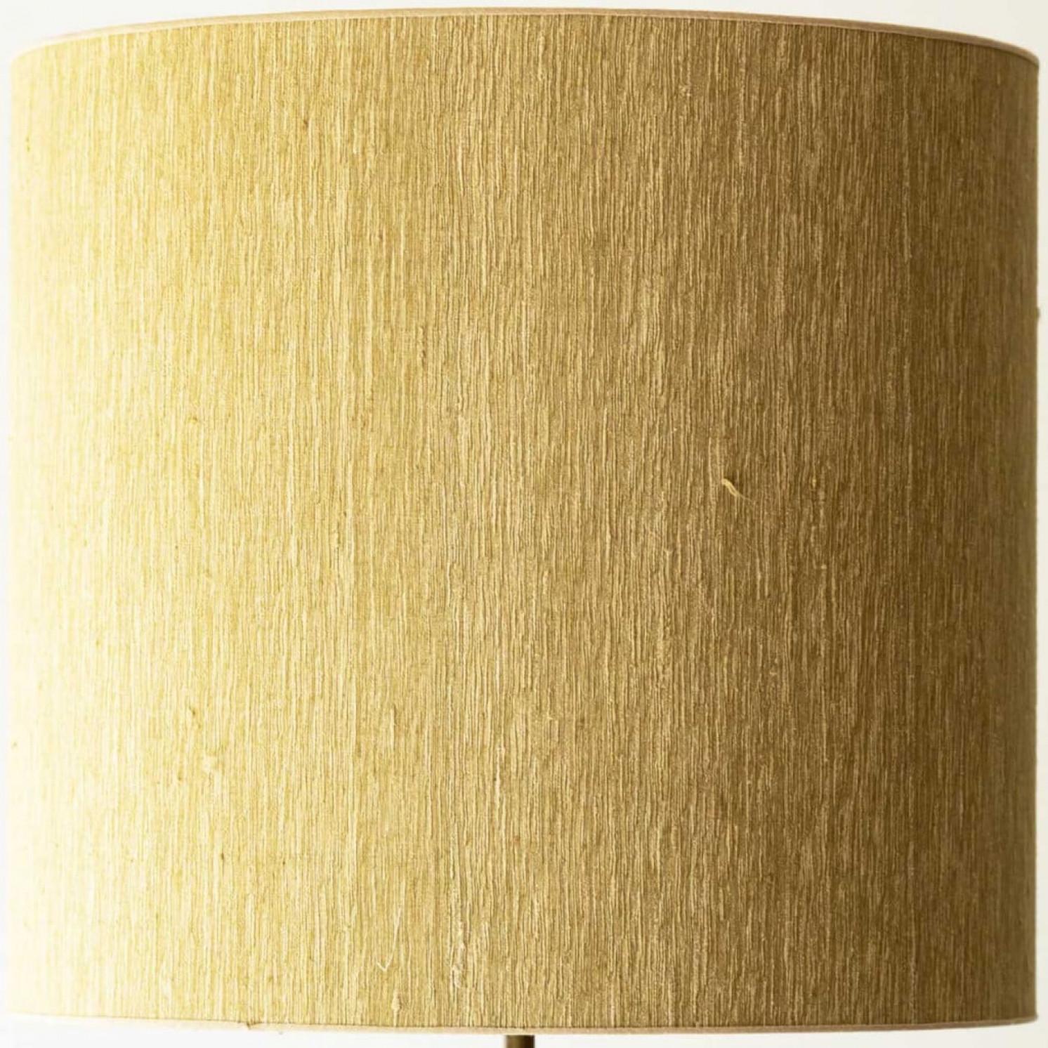 Lámpara de sobremesa figurativa con flor y pantalla natural de R. Houben en Bueno estado para la venta en Rijssen, NL