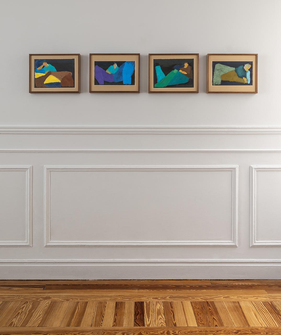 Thinking Man II , 2023

Unique

w37 x h28.5 x 3d cm

mansonia wood frame

Lasse Bech Martinusen (b. 1979) is a Copenhagen based artist, who combines watercolors and oil pastels to create his expressive style of portrait works. 

 Inspired by