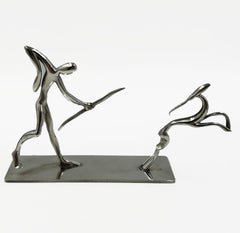 Figurative sculpture by Hagenauer Wien, Austria, mid-20th century