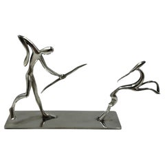 Figurative sculpture by Hagenauer Wien, Austria, mid-20th century