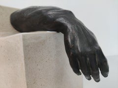 Sculpture figurative en bronze de J. Mariscal