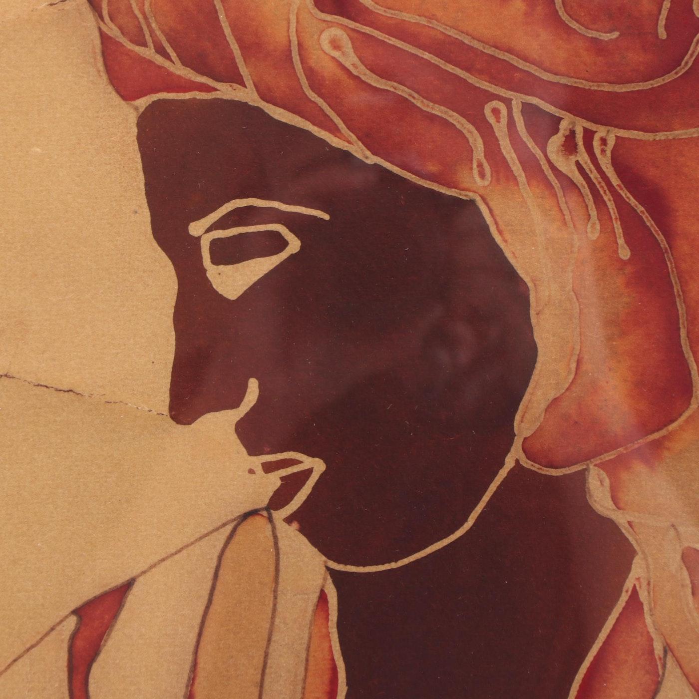 Figurative Watercolor Painting by Gina Lombardi Bratter 2