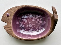 Figurative Whale Dish / Catchall by Jaru, California, Circa 1960's