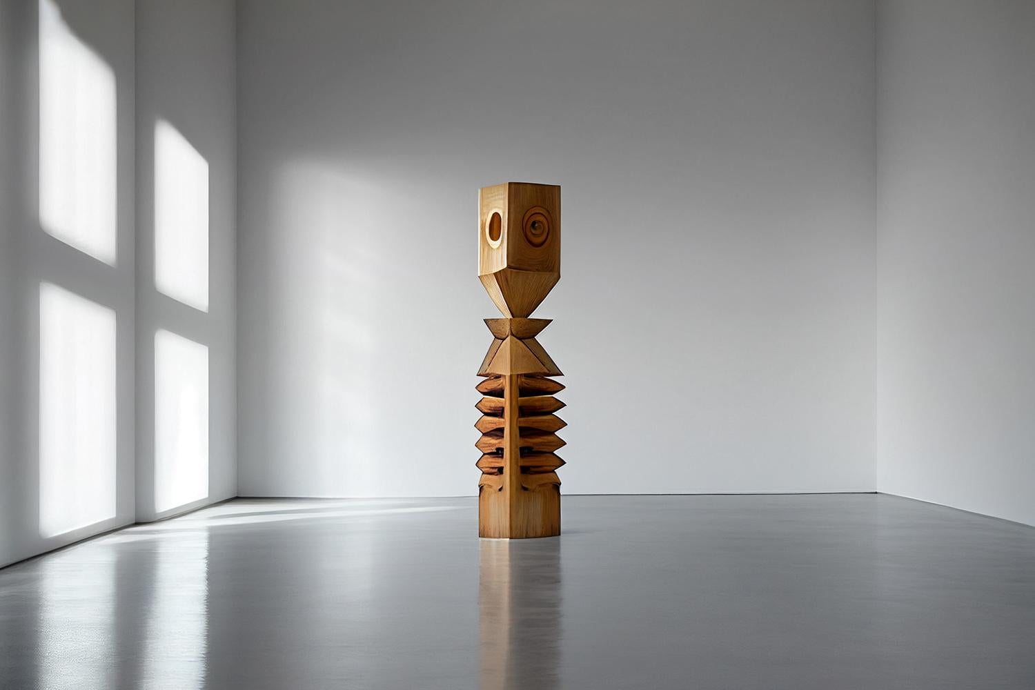 Figurative Wood Sculpture Inspired in Constantin Brancusi art, 3 Kings by NONO

NONO Furniture Company introduces the 3 Kings, a set of three monumental totems inspired by the works of Constantin Brancusi.
 
The 3 Kings are a handcrafted figurative