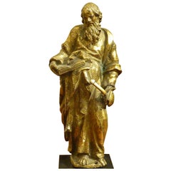 Figure in Gilded Bronze St. Paul