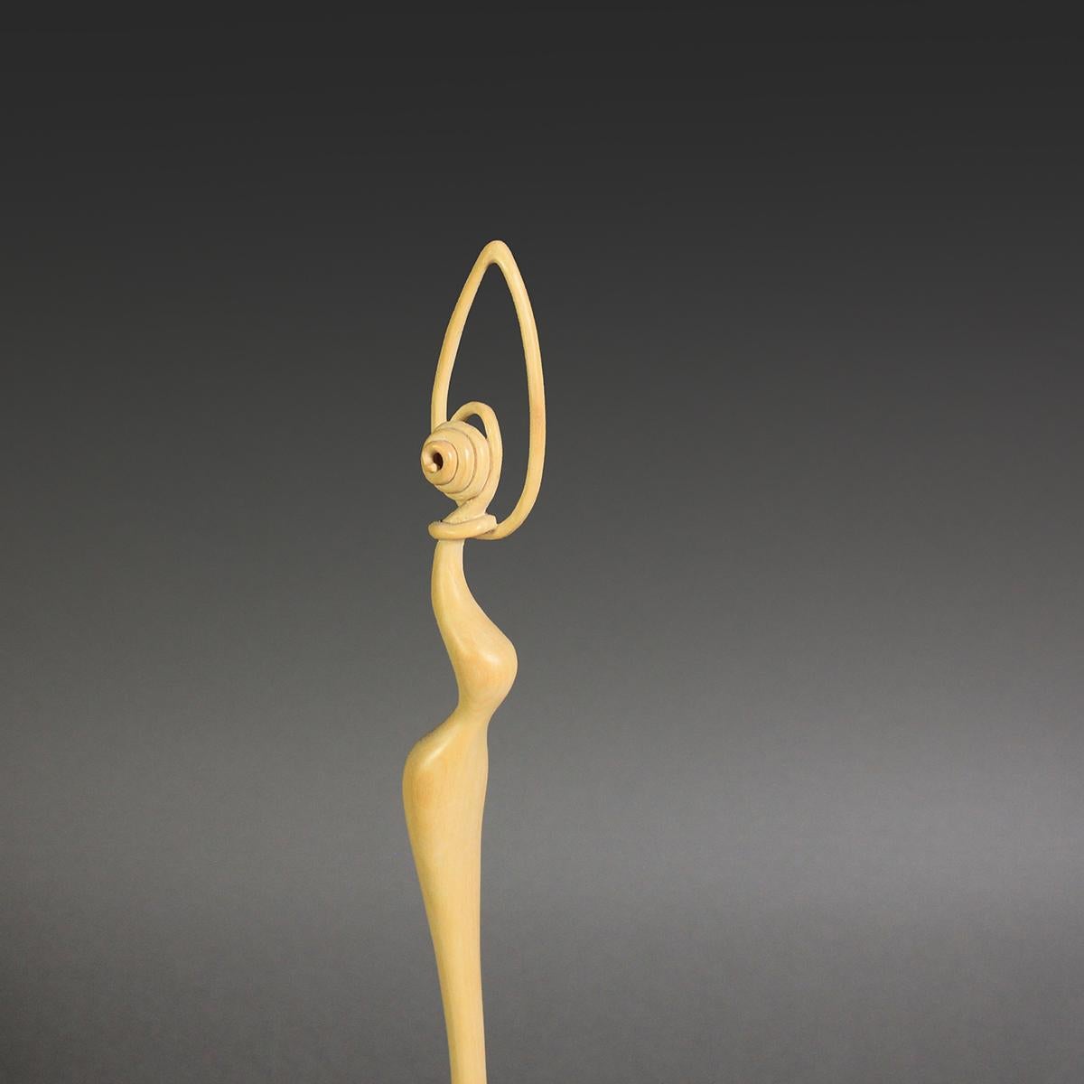 American Figure IV, Wood Sculpture by Nairi Safaryan For Sale