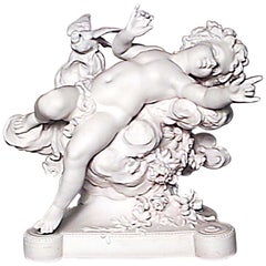 Louis XV Unglazed Sevre Cupid