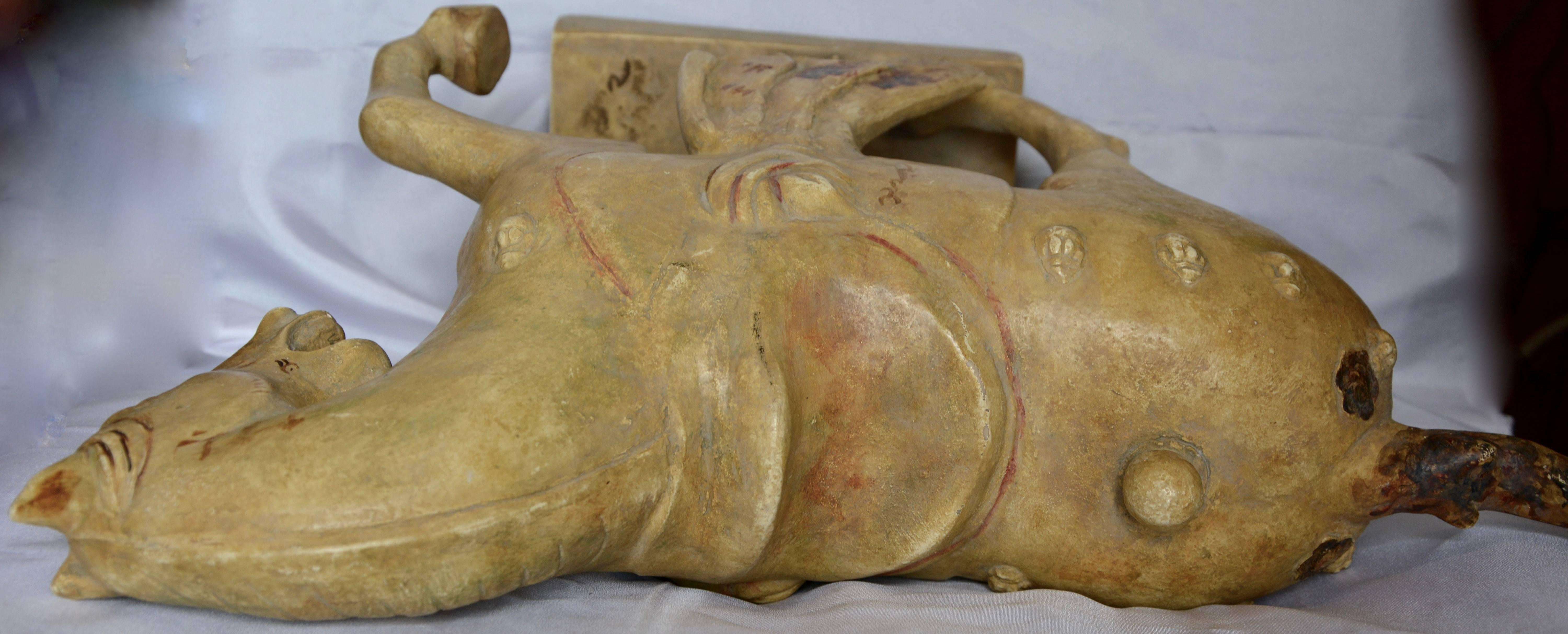 Tang Figure d'un cheval debout par Alva Museum Replicas
