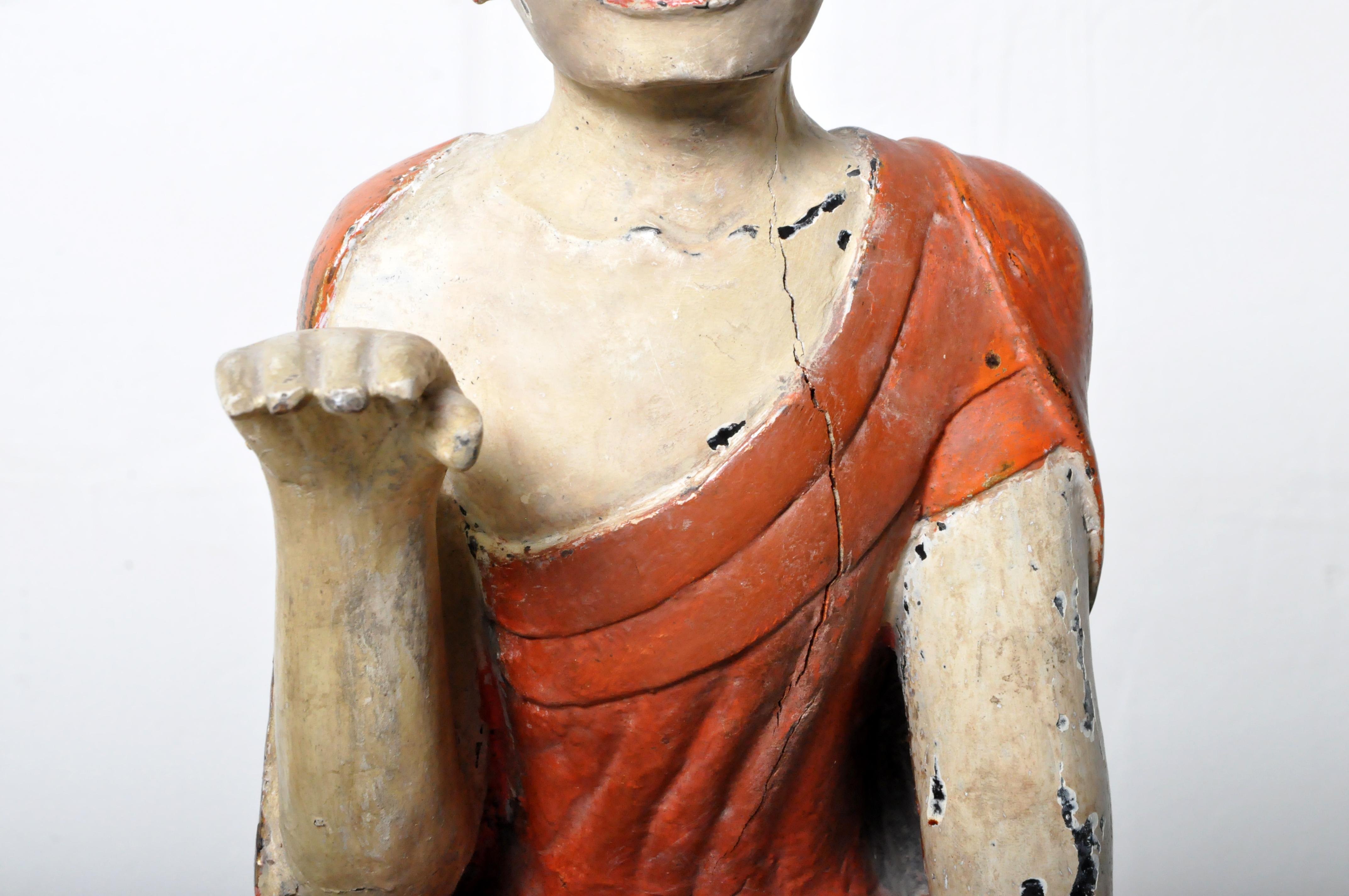 Figure of a Thai Monk 4