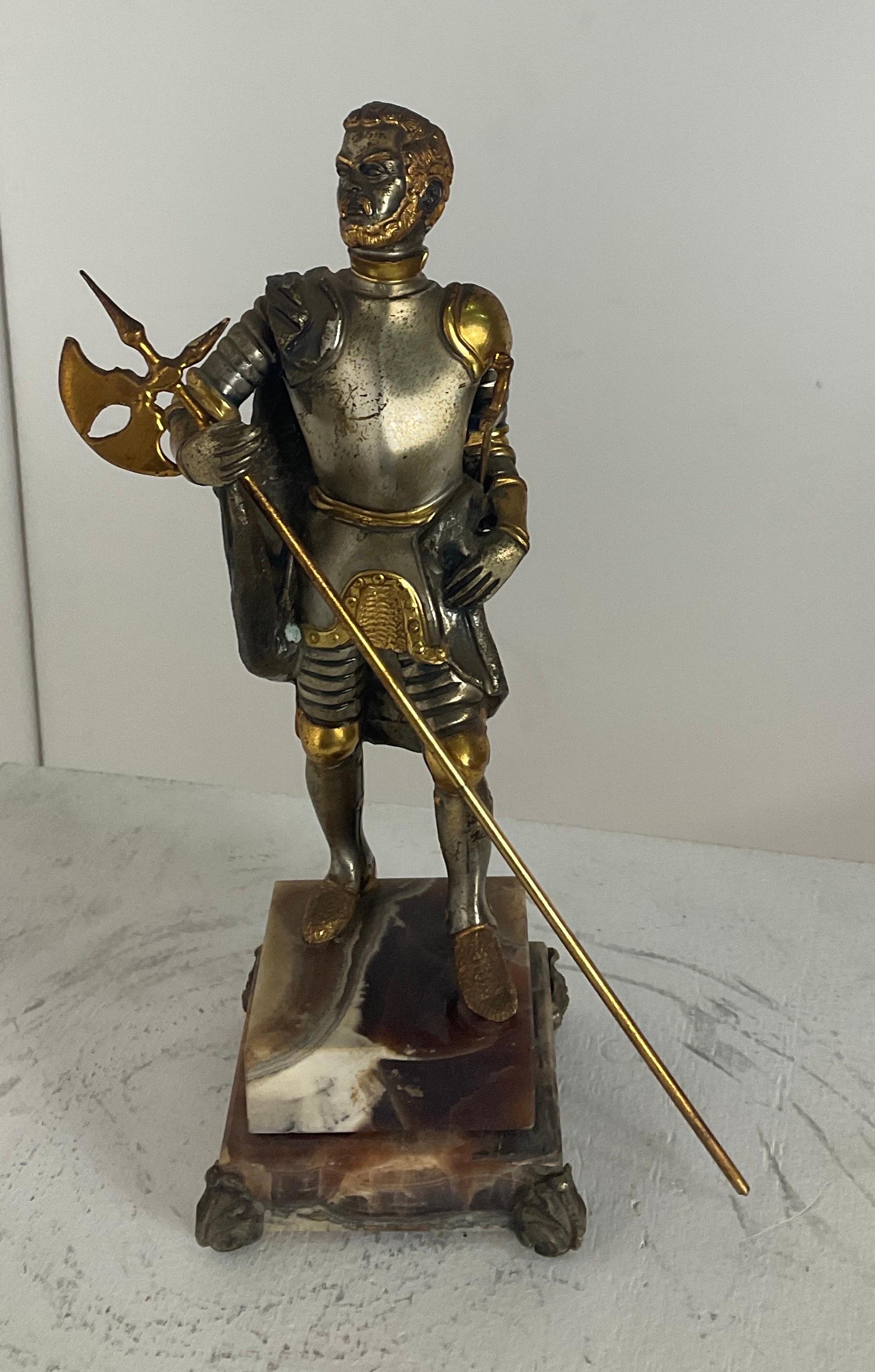 Figure of English knight produced by Giuseppe Vasari in the 70s For Sale 4
