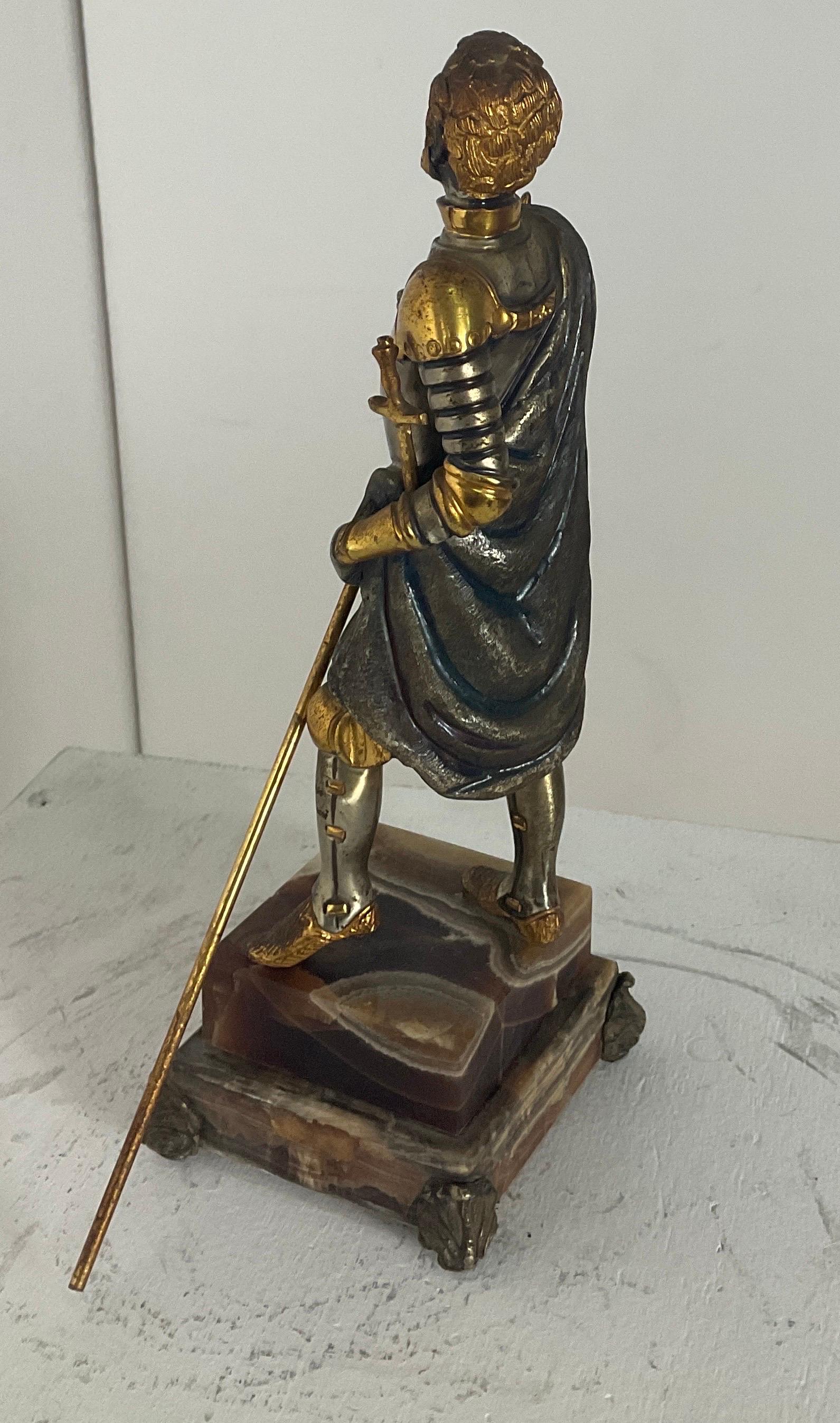 Figura di cavaliere inglese prodotta da Giuseppe Vasari negli anni '70 in vendita 2