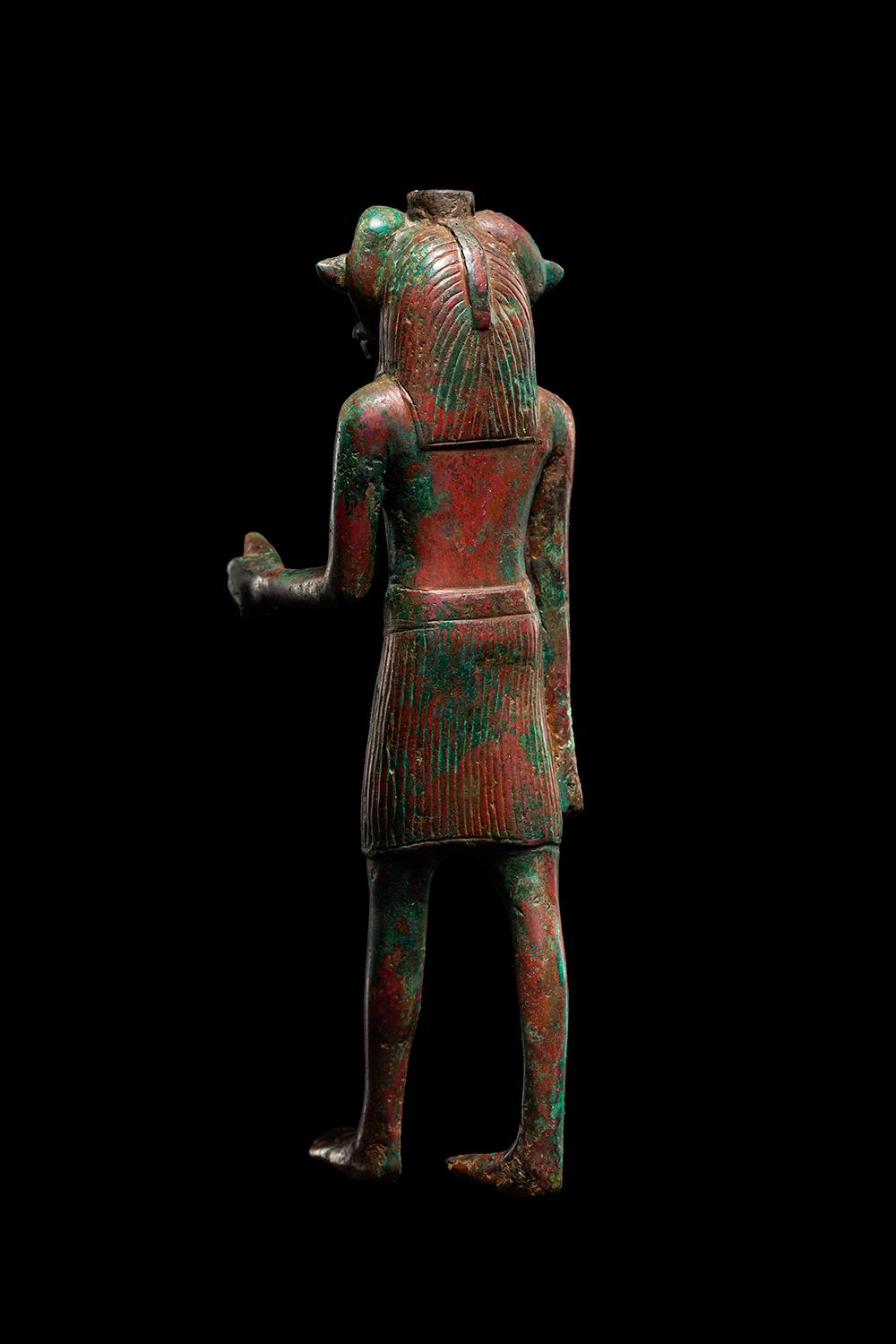Egizio Figura di Khnum in vendita