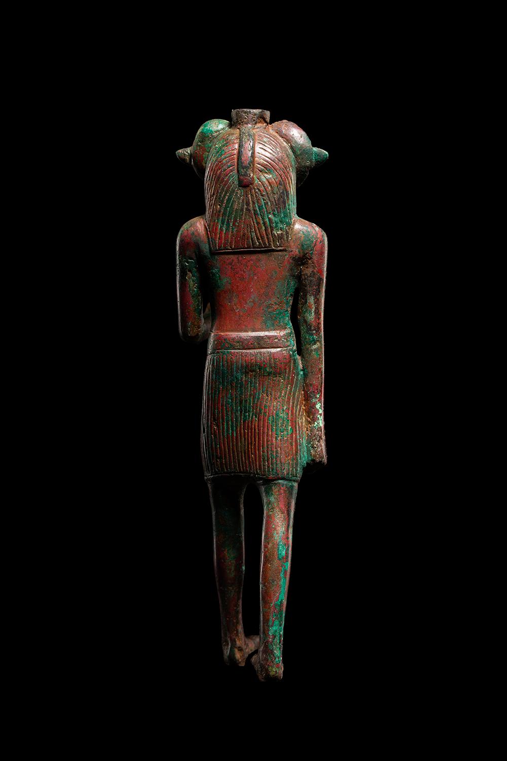 Egizio Figura di Khnum in vendita