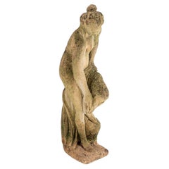 Figure of Venus Garden Statue Naturally Weathered Stone Sculpture