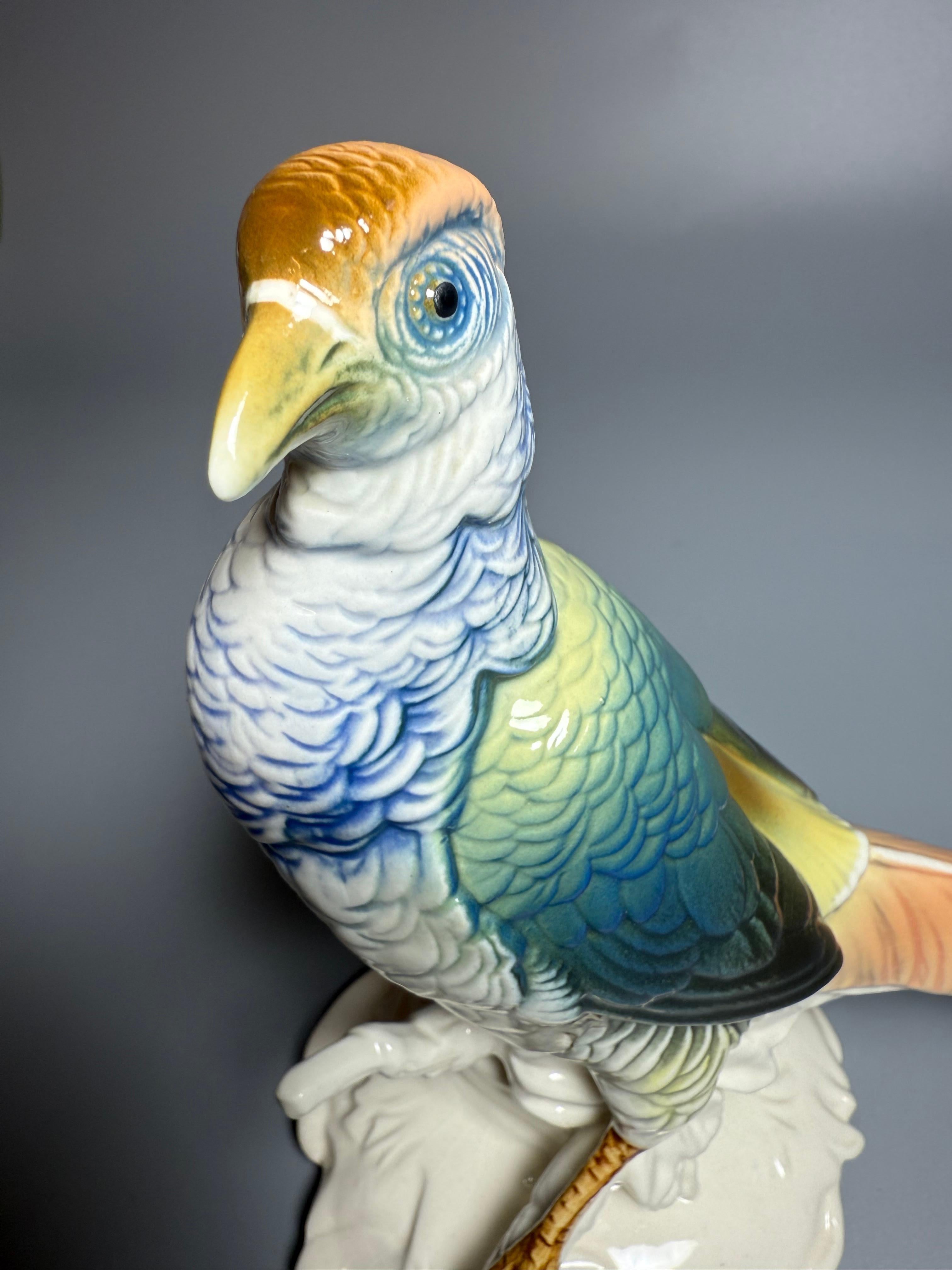 Figure Porcelain Bird Pheasant Karl Ens Germany For Sale 3