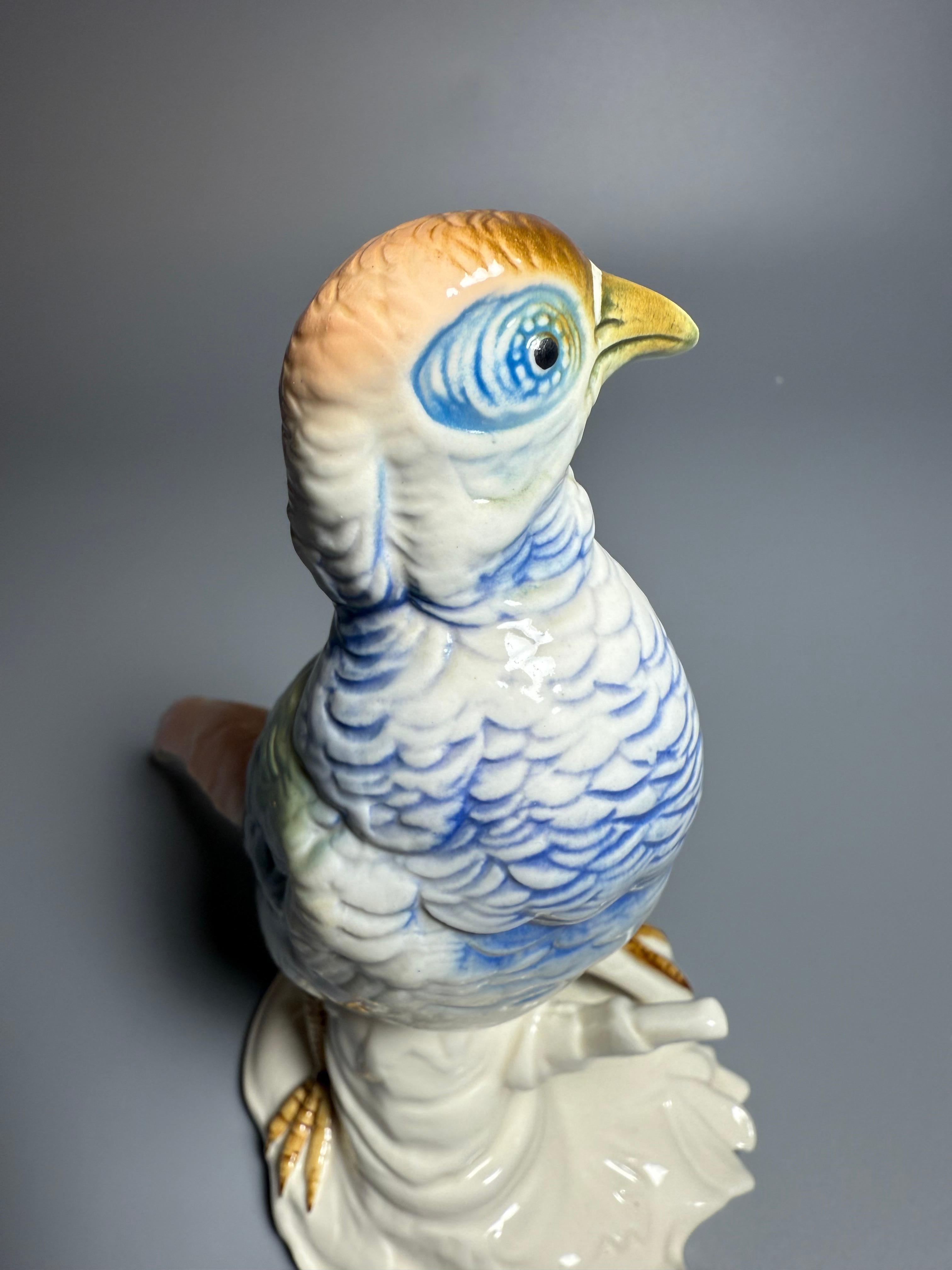 Figure Porcelain Bird Pheasant Karl Ens Germany For Sale 4