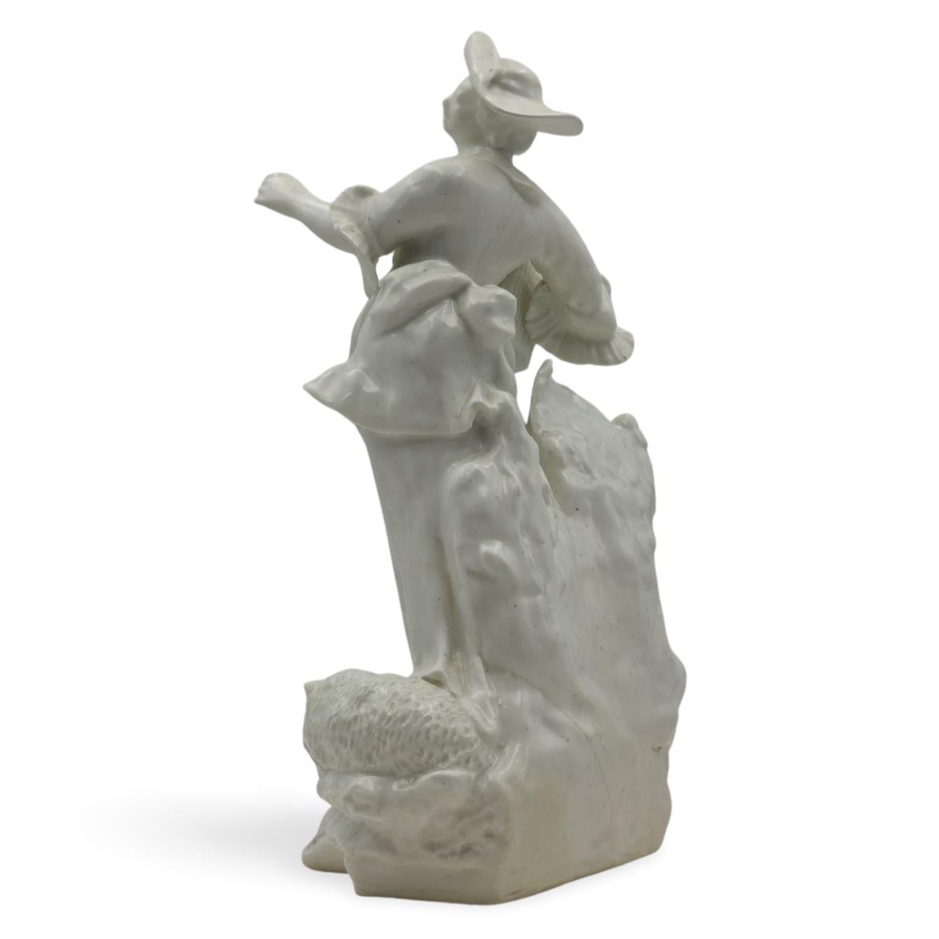 Figura que representa el Matrimonio, fábrica de porcelana Bow Porcelain, hacia 1750 Inglés en venta