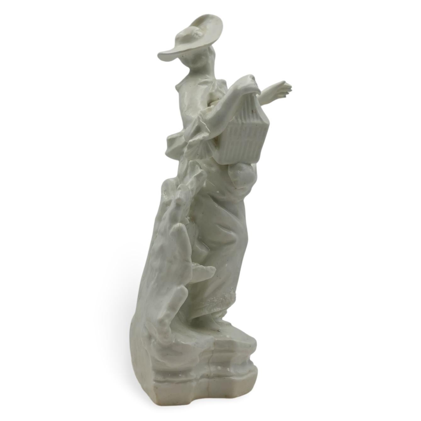 Figura que representa el Matrimonio, fábrica de porcelana Bow Porcelain, hacia 1750 siglo XVIII en venta