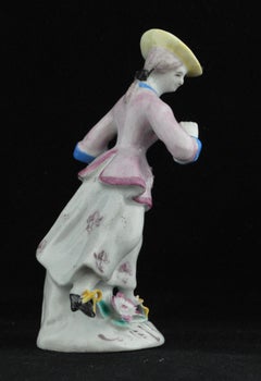 Figure: Running Girl, Bow Porcelain Factory, circa 1756