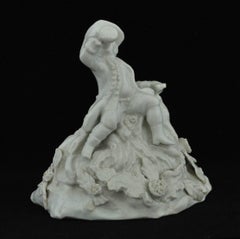 Figure, Sportsman Toper, Bow Porcelain Factory, circa 1751