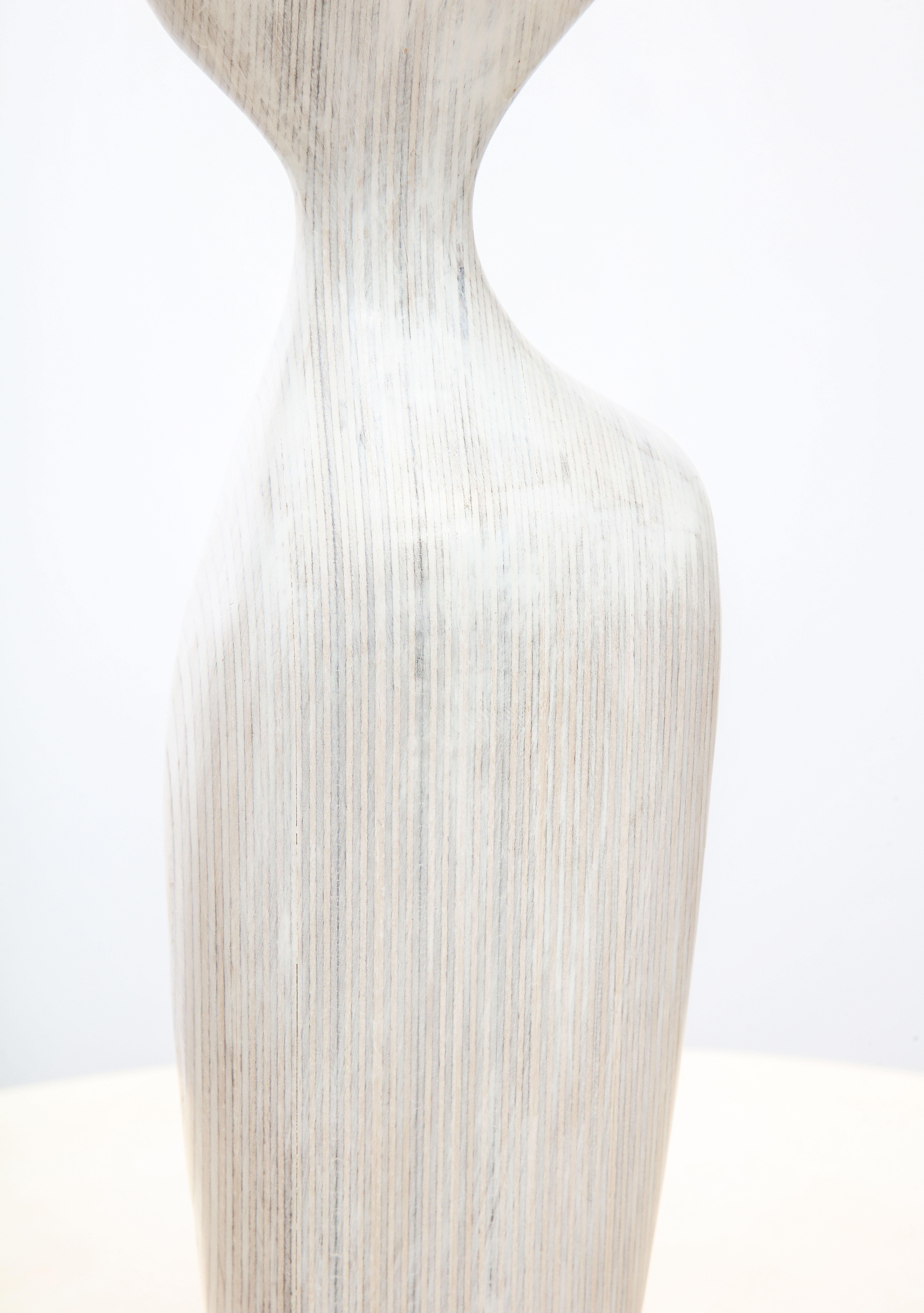 'Figure Study III' Contemporary Wood Figurative Sculpture 5
