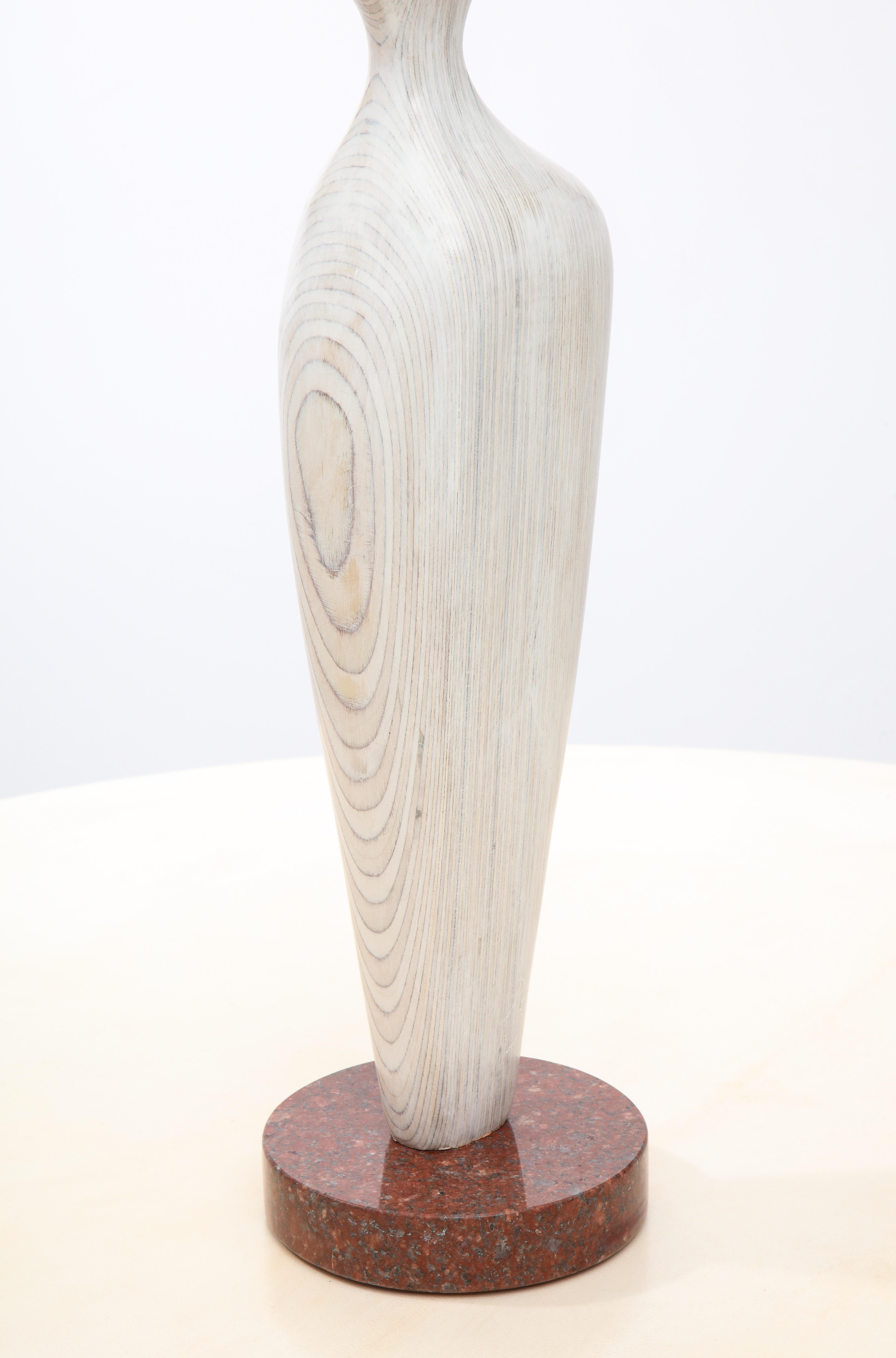 'Figure Study III' Contemporary Wood Figurative Sculpture 7