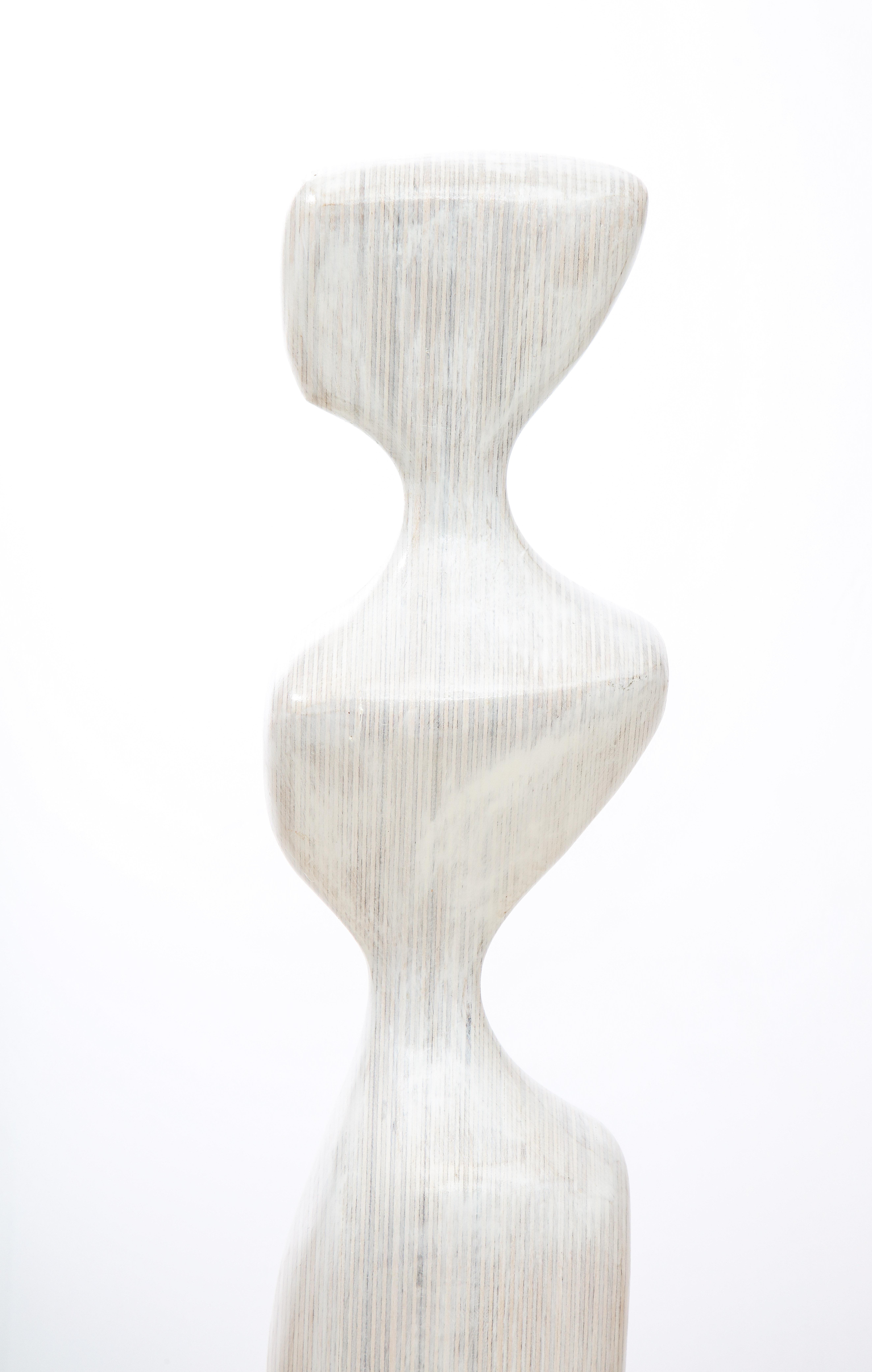 'Figure Study III' Contemporary Wood Figurative Sculpture 4