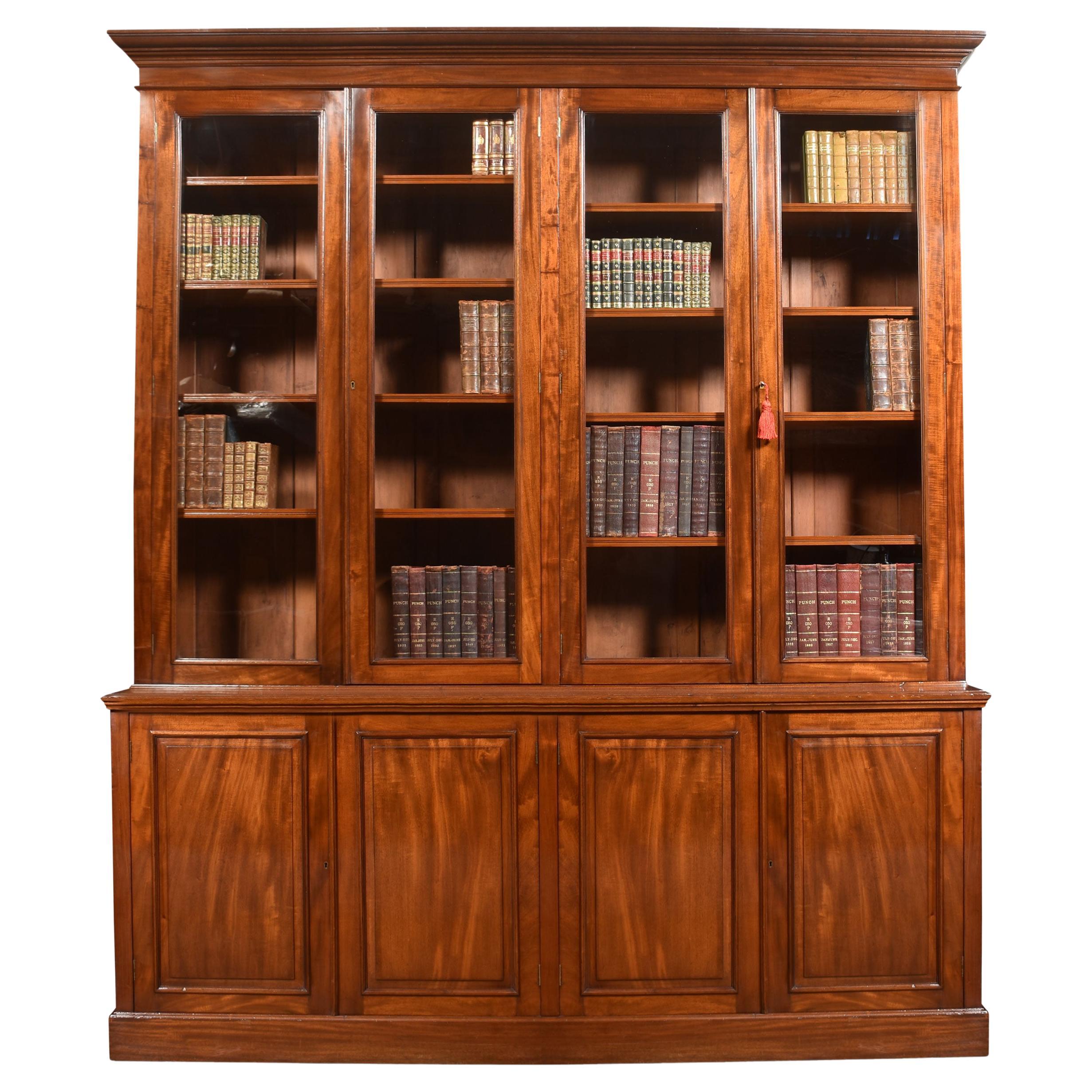 Antique Cast Iron Archival Library Bookcase by Snead at 1stDibs