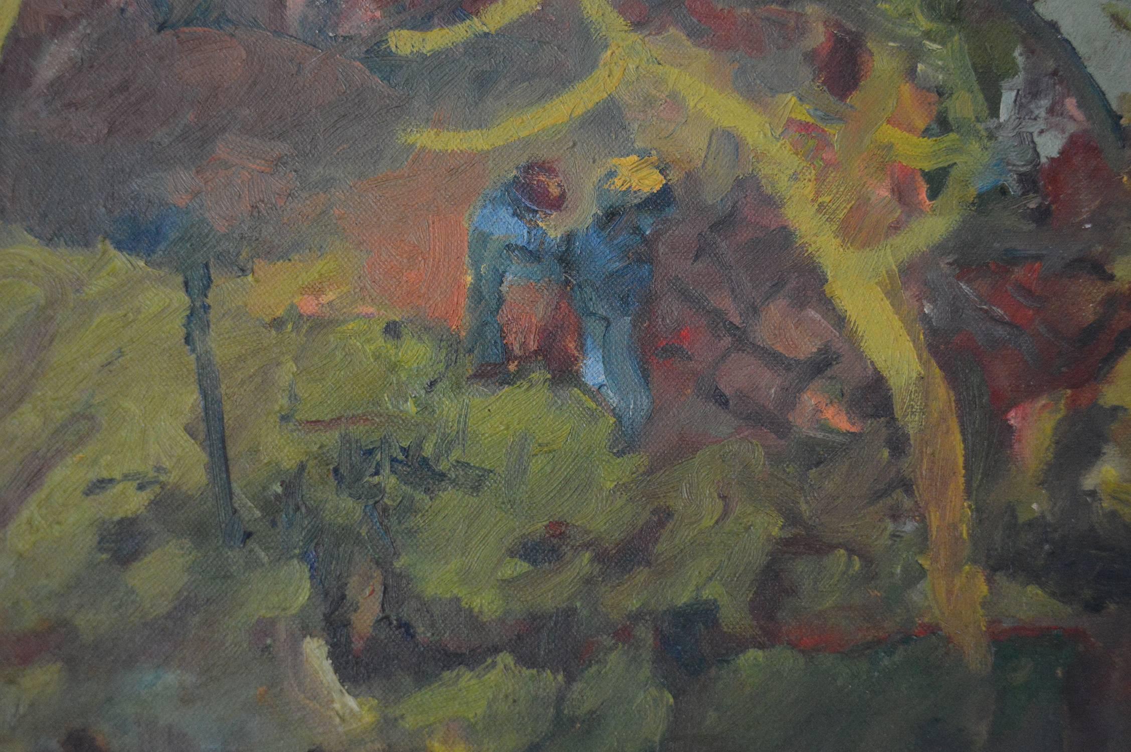 Other Figures in a Landscape, Tony Phillips, 1975