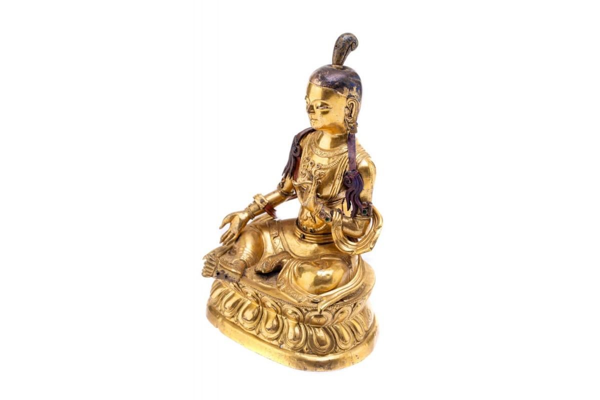 Other Figurine of the Deity Green Tara, Tibet, 18th Century For Sale