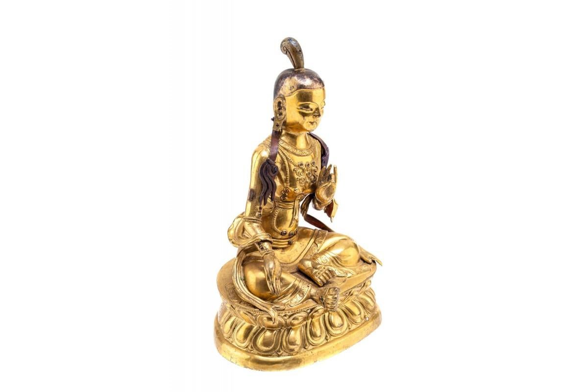 Figur der Gottheitsgrünen Tara, Tibet, 18. Jahrhundert (Tibetisch) im Angebot