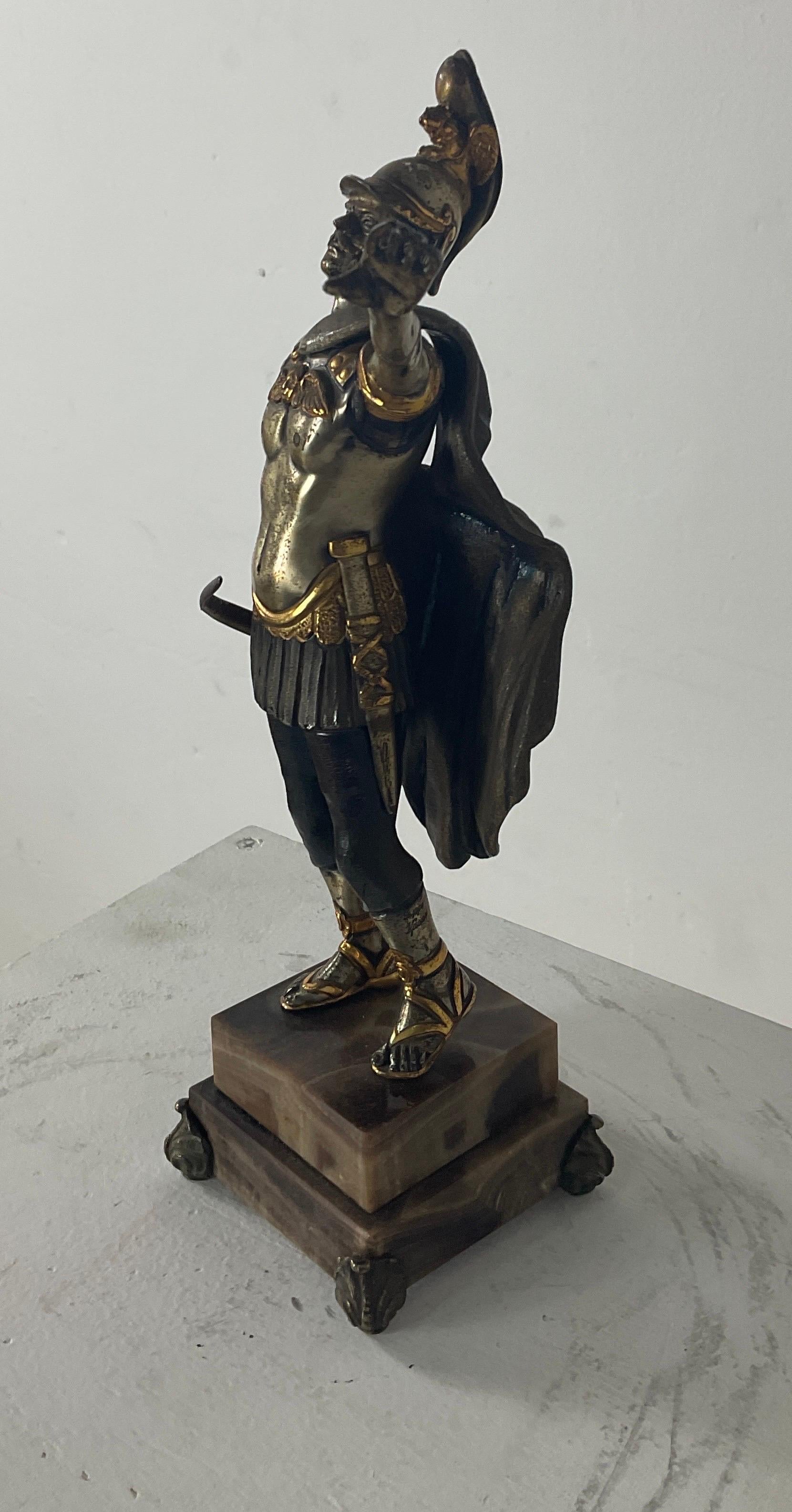 Italian Figurine of the Roman Empire of Giuseppe Vasari of the 70s For Sale