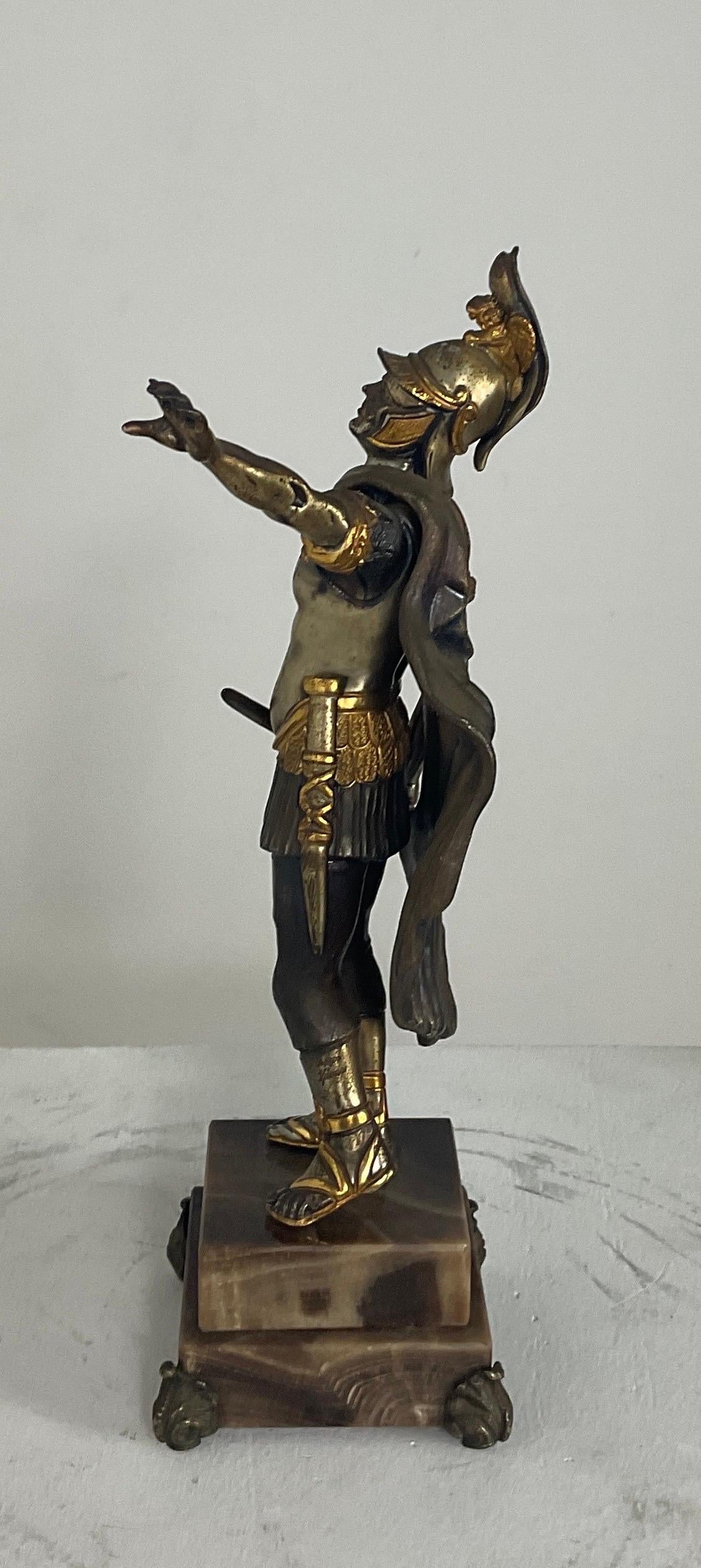 Figurine of the Roman Empire of Giuseppe Vasari of the 70s For Sale 1
