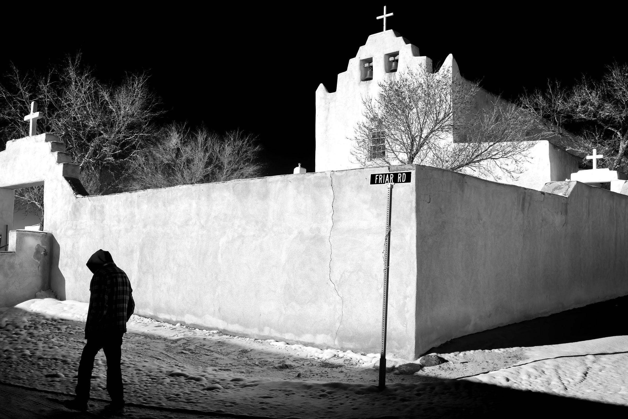 Black and White Photograph di Fikry Botros - Friar Road, Fotografia, getto d'inchiostro d'archivio
