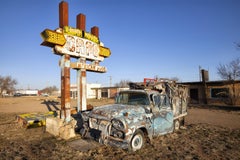 Route 66, photographie, jet d'encre d'art