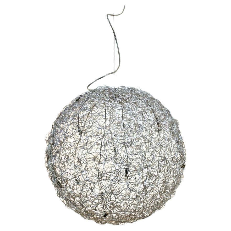 'Fil de Fer’ Hanging Lamp by Catellani & Smith, stock of two For Sale