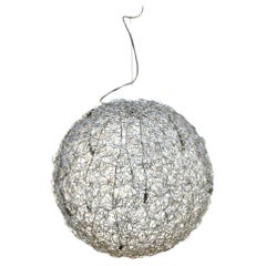 Retro 'Fil de Fer’ Hanging Lamp by Catellani & Smith, stock of two