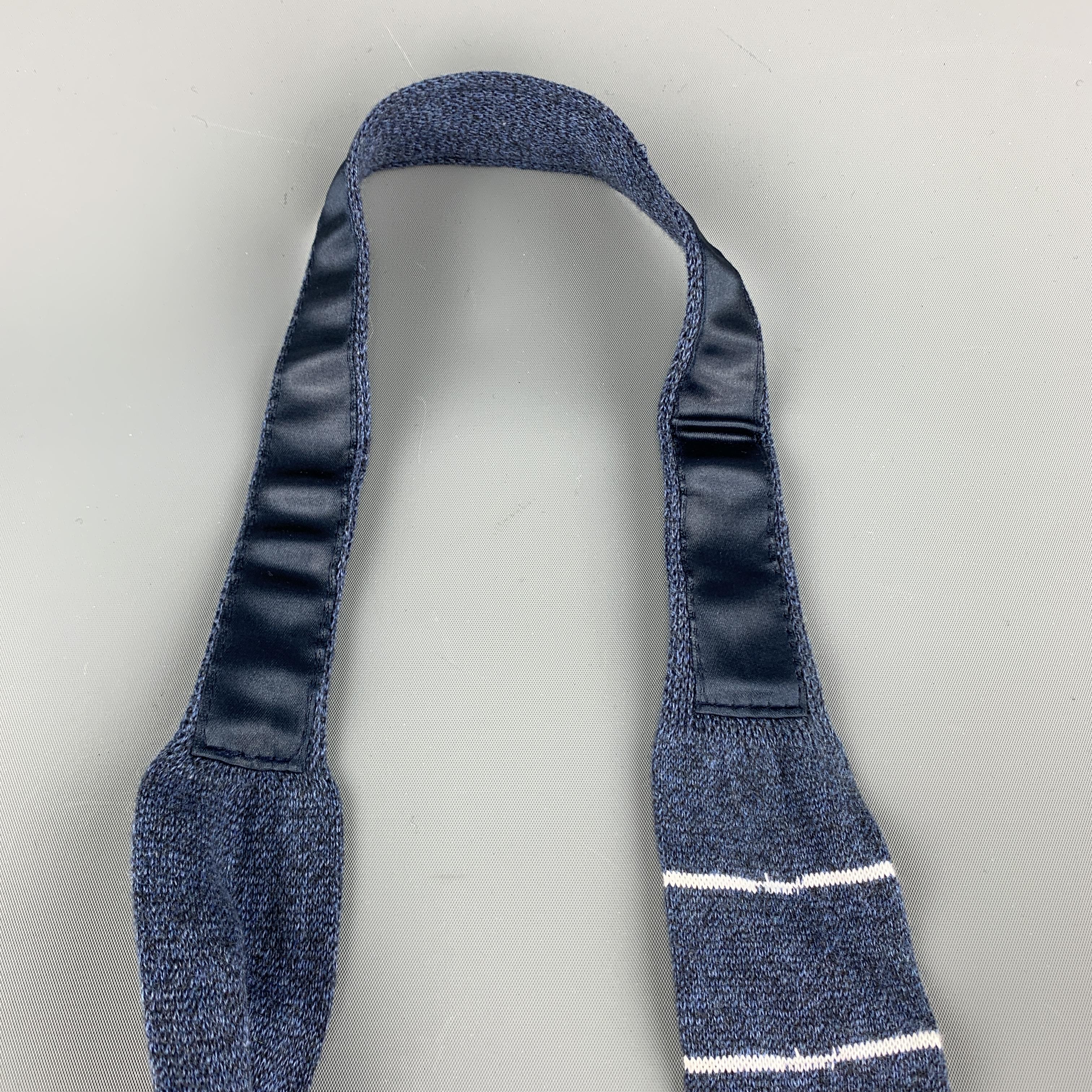 cotton knit tie