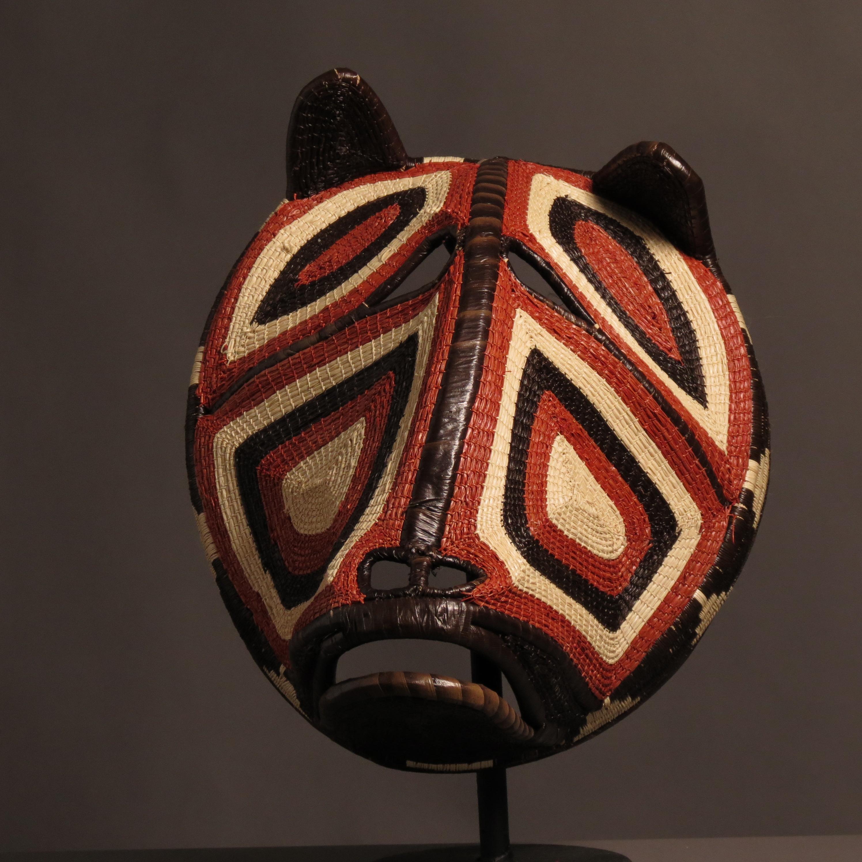 Shamanische Maske aus dem Regenwald Filao (Panamaisch) im Angebot