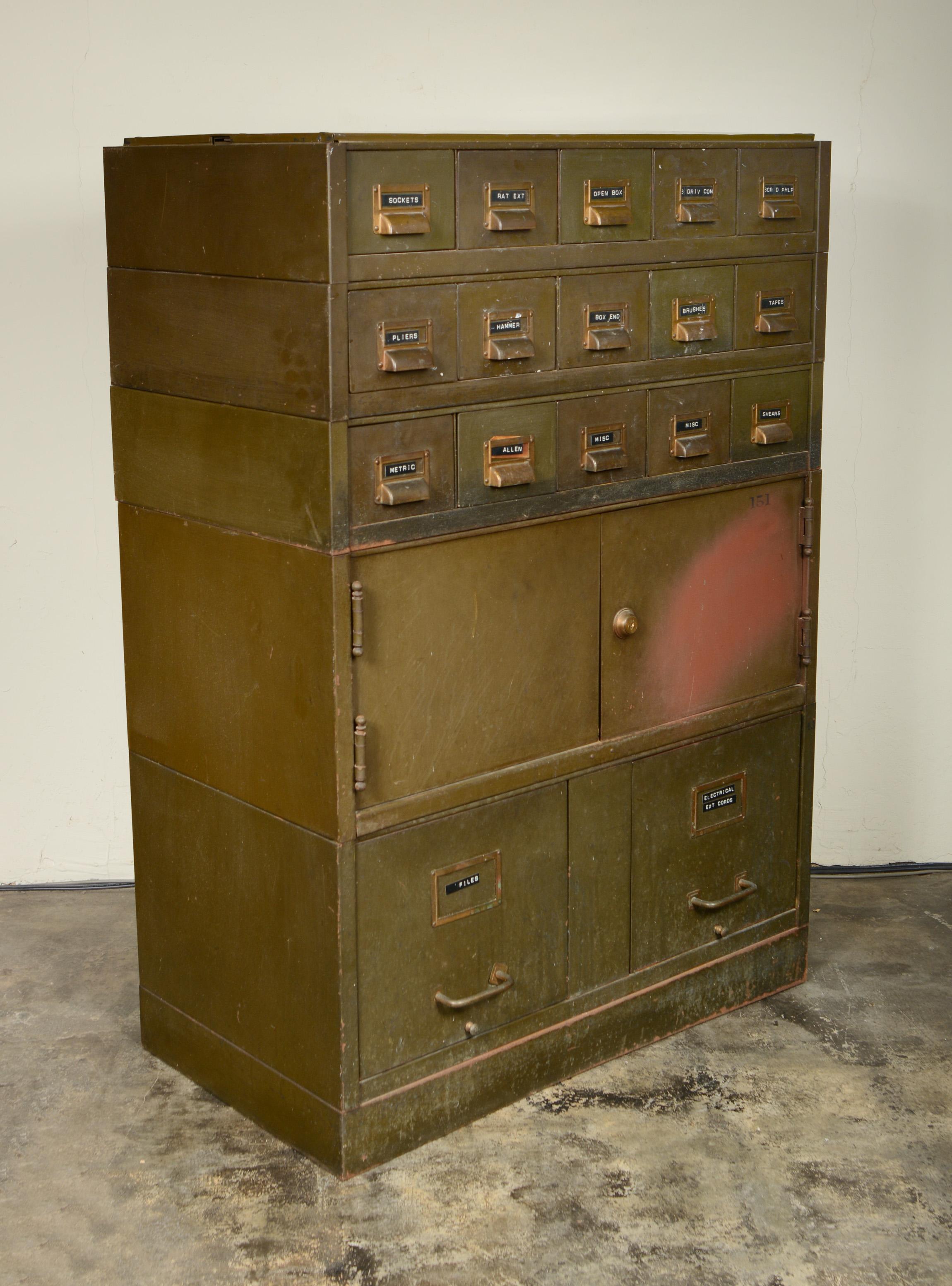 trading card filing cabinet