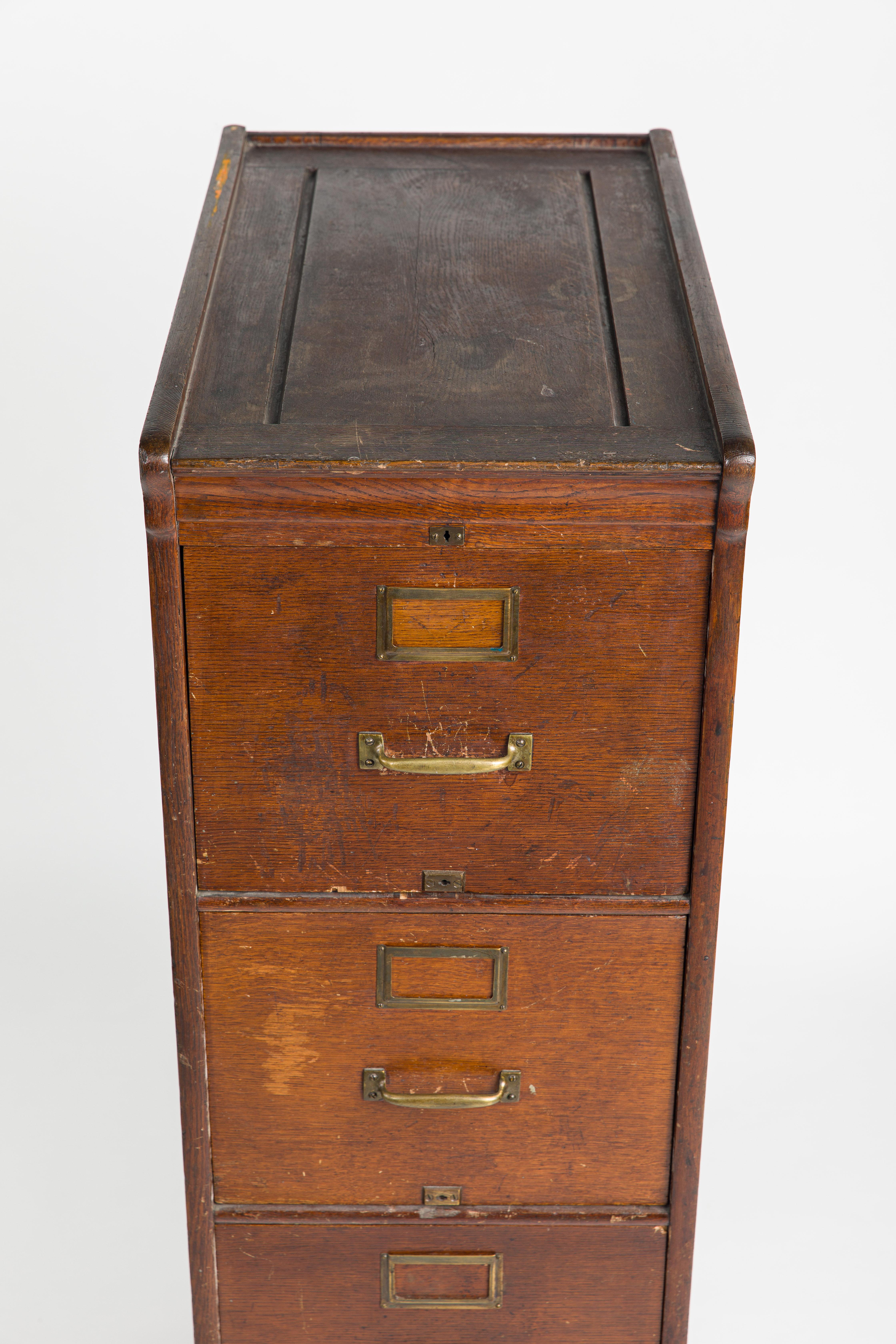 antique filing cabinet